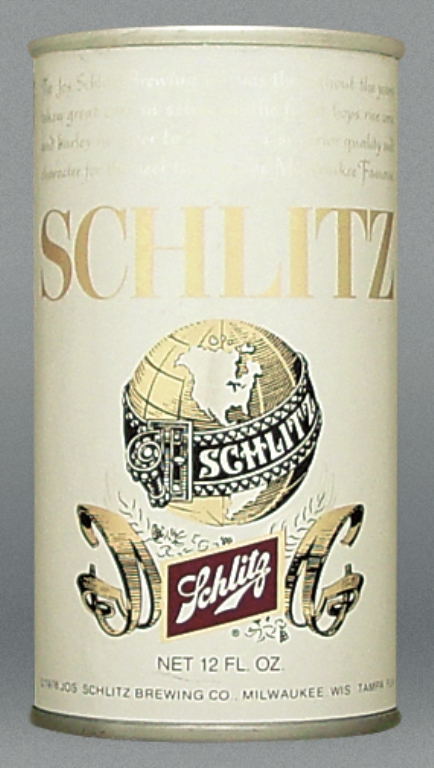 Schlitz Beer Test Can