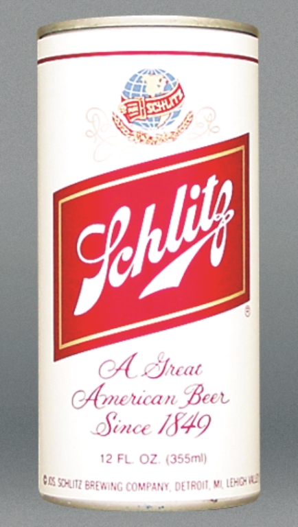 Schlitz Beer Test Can
