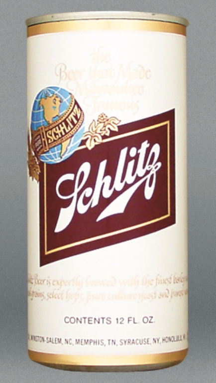 Schlitz Beer Test Can