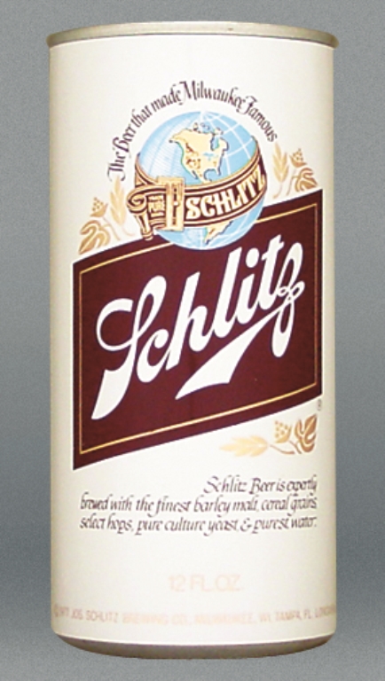 Schlitz Beer Test Can