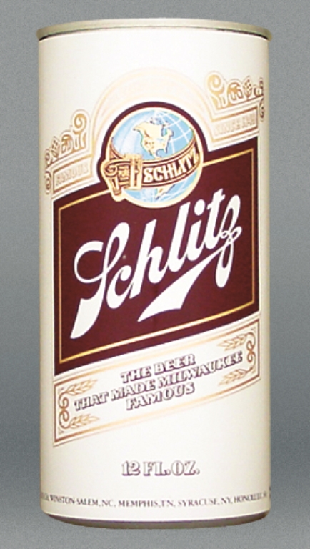 Schlitz Beer Test Can