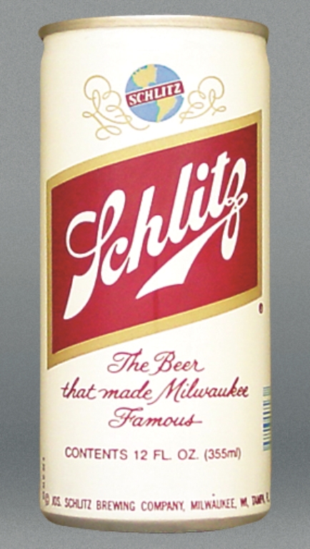 Schlitz Beer Test Can
