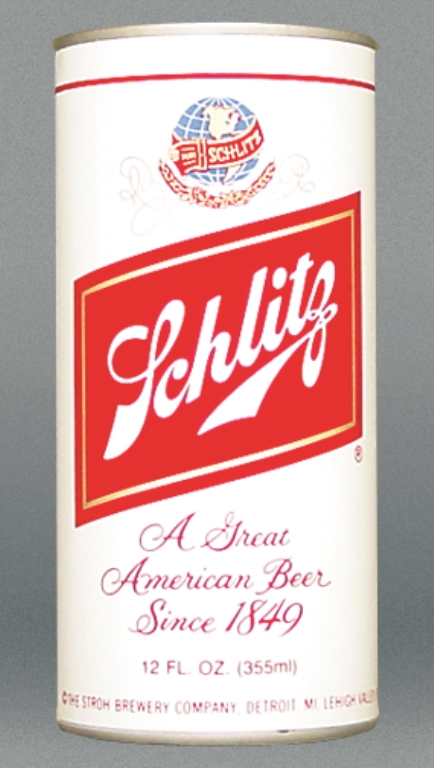 Schlitz Beer Test Can