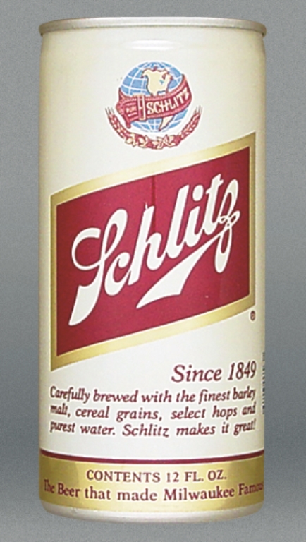 Schlitz Beer Test Can