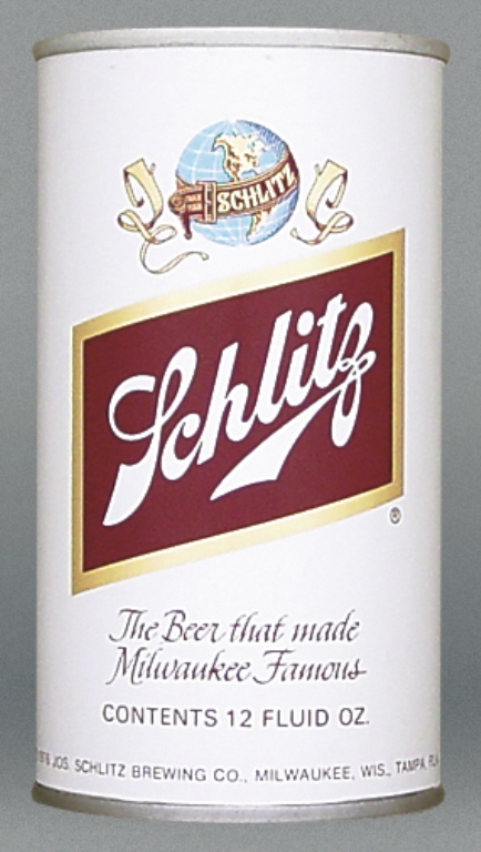 Schlitz Beer Test Can