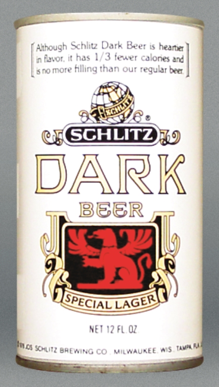 Schlitz Dark Beer Test Can