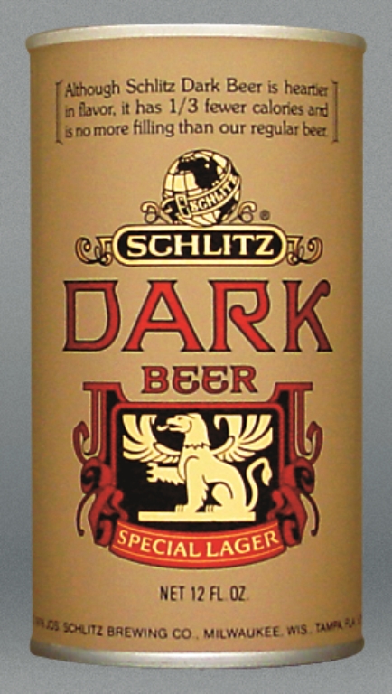 Schlitz Dark Beer Test Can