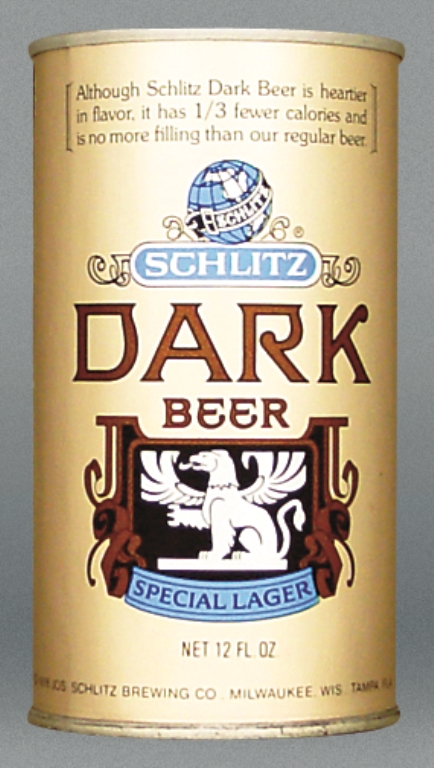 Schlitz Dark Beer Test Can