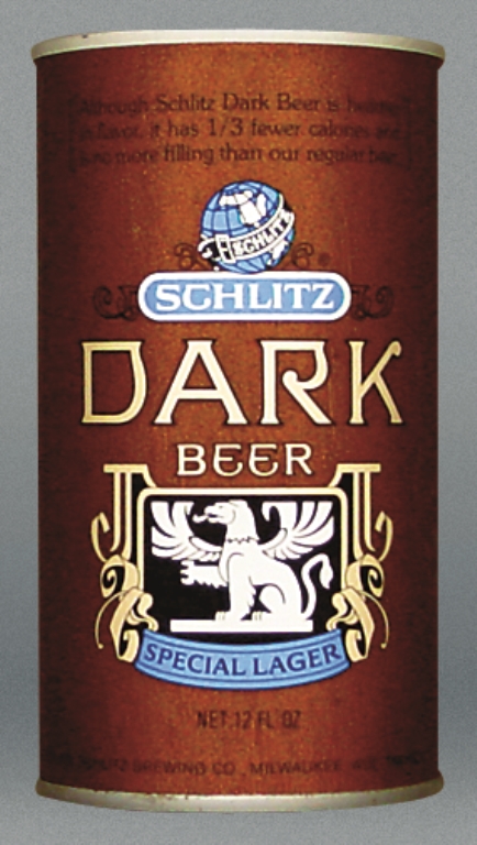 Schlitz Dark Beer Test Can