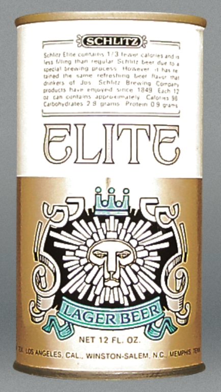 Schlitz Elite Beer Test Can