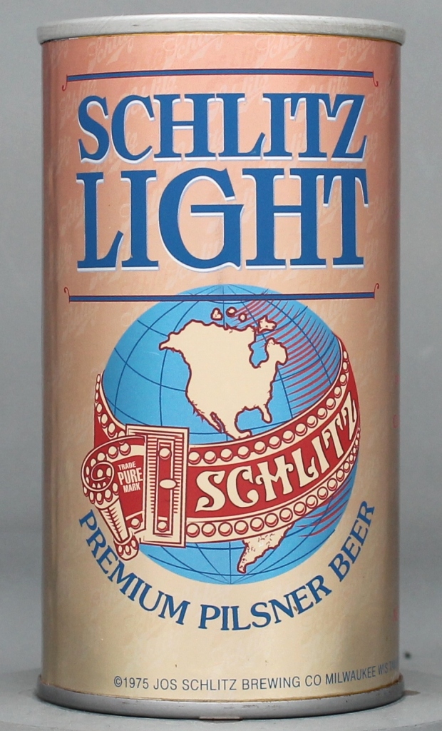 Schlitz Light Premium Pilsner Beer Test Can