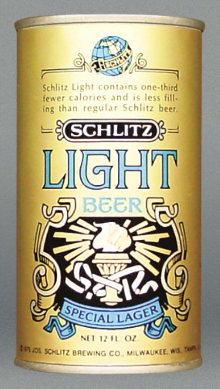 Schlitz Light Special Lager Beer Test Can