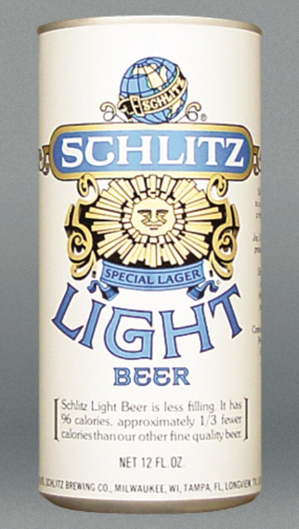 Schlitz Light Special Lager Beer Test Can