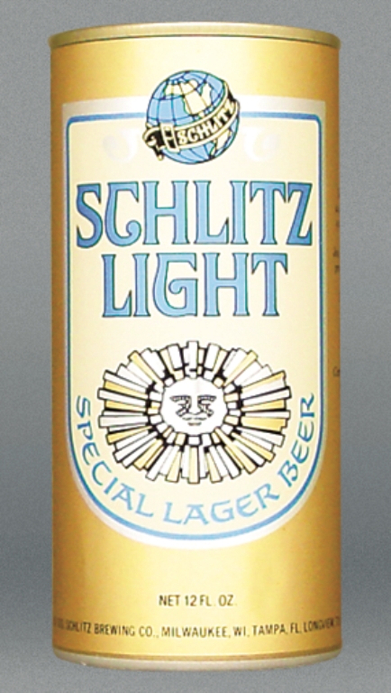 Schlitz Light Special Lager Beer Test Can