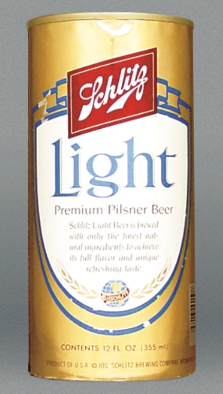 Schlitz Light Beer Test Can