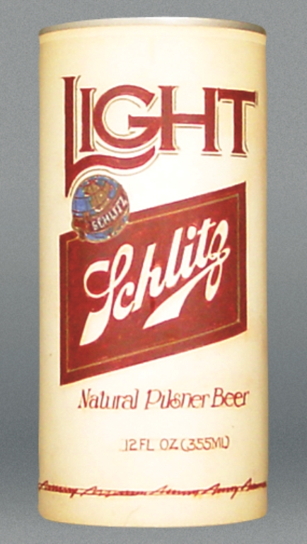 Schlitz Light Natural Pilsner Beer Test Can