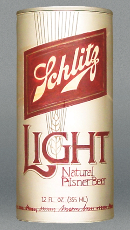 Schlitz Light Natural Pilsner Beer Test Can