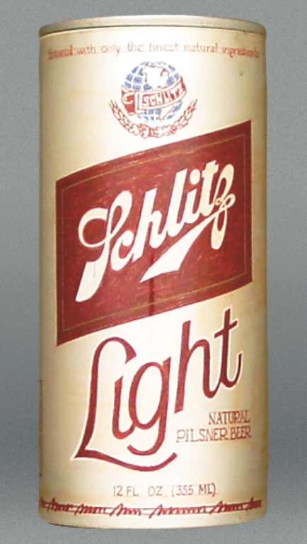 Schlitz Light Natural Pilsner Beer Test Can