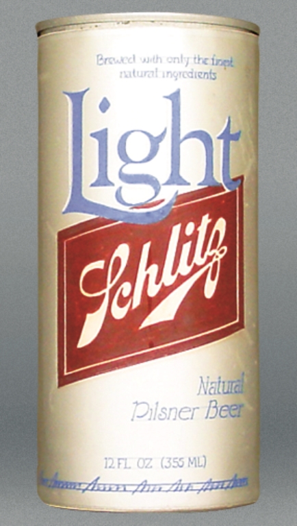 Schlitz Light Natural Pilsner Beer Test Can