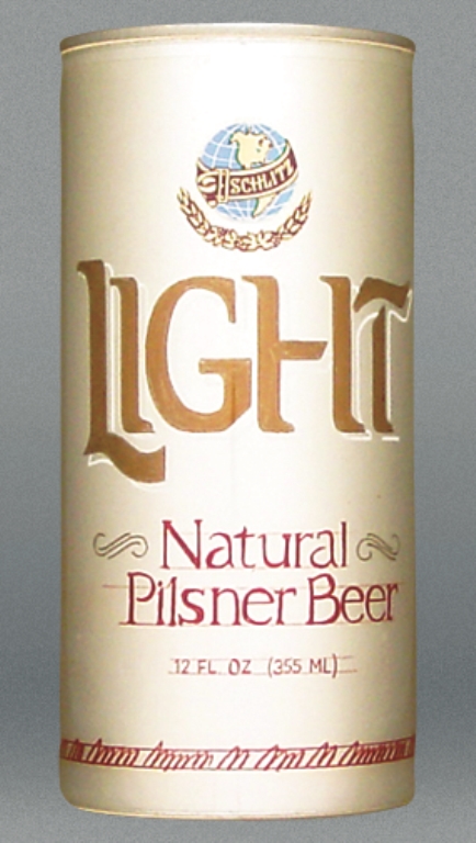 Schlitz Light Natural Pilsner Beer Test Can