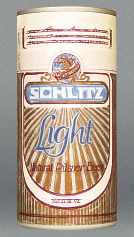 Schlitz Light Natural Pilsner Beer Test Can