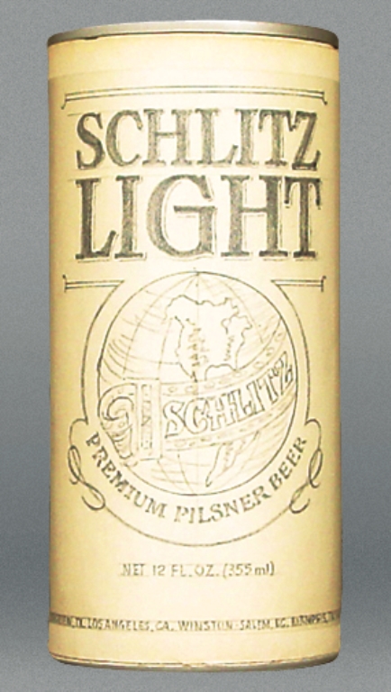 Schlitz Light Premium Pilsner Beer Test Can