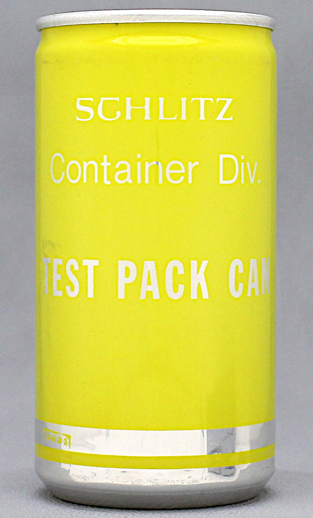 Schlitz Beer Test Can