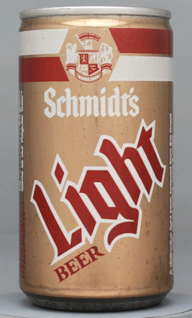 Schmidt's Light Beer Test Can