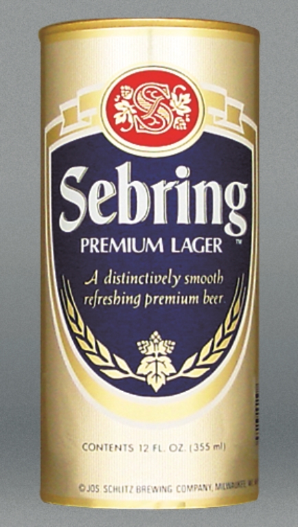 Sebring Premium Lager Beer Test Can