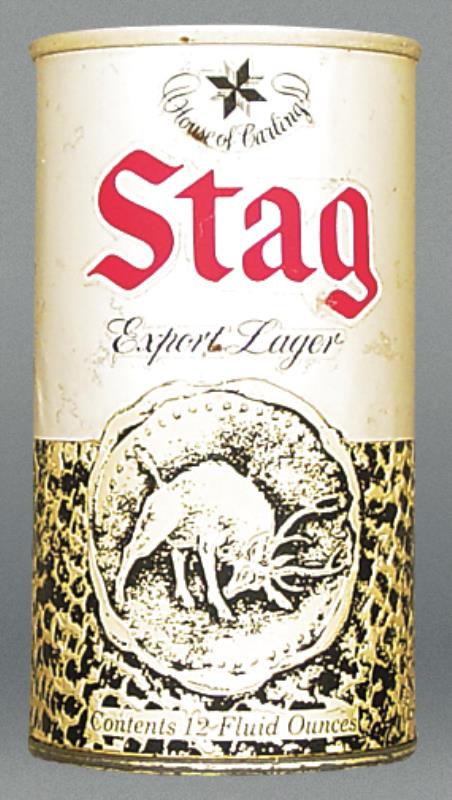 Stag Export Lager Beer Test Can