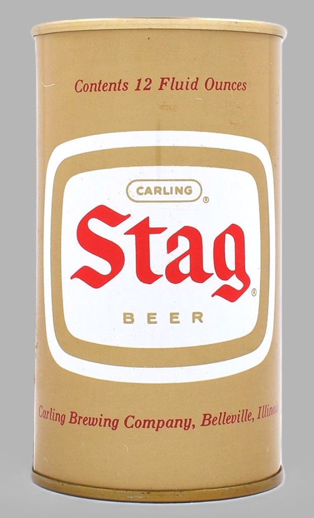 Stag Beer 12 Oz Tab Top Can