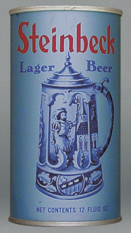 Steinbeck Lager Beer Test Can
