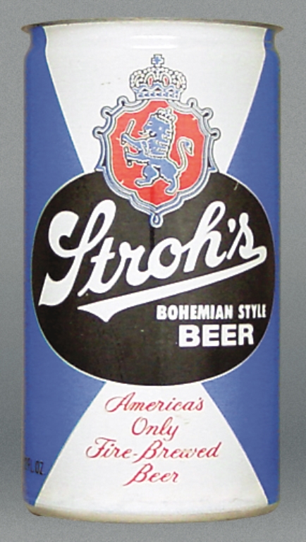Stroh's Bohemian Style Beer Test Can