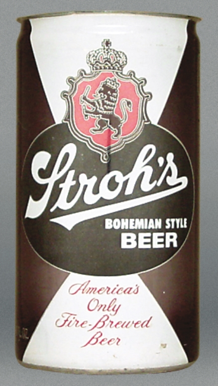 Stroh's Bohemian Style Beer Test Can