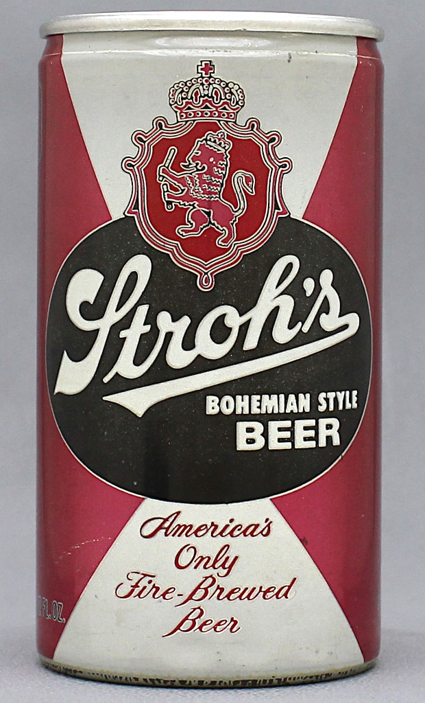 Stroh's Bohemian Style Beer Test Can