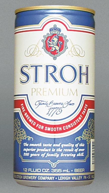 Stroh Premium Beer Test Can