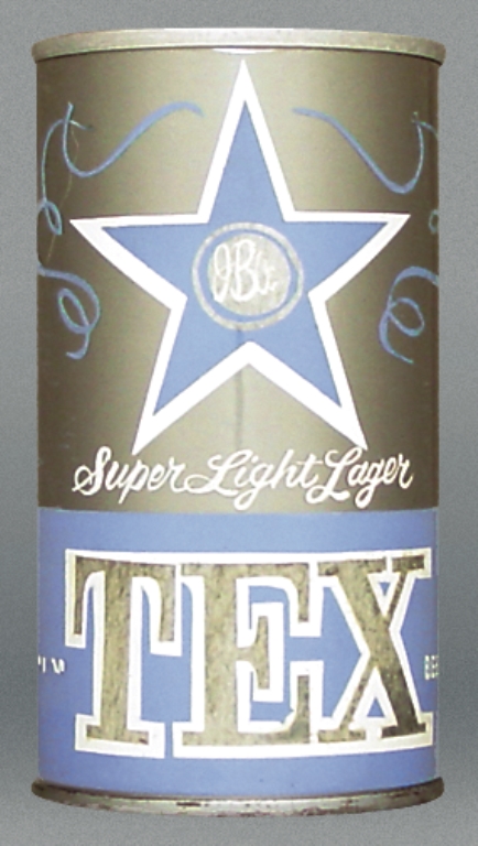 Tex Super Light Lager Beer Test Can