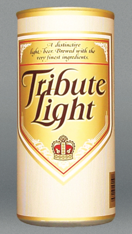 Tribute Light Beer Test Can