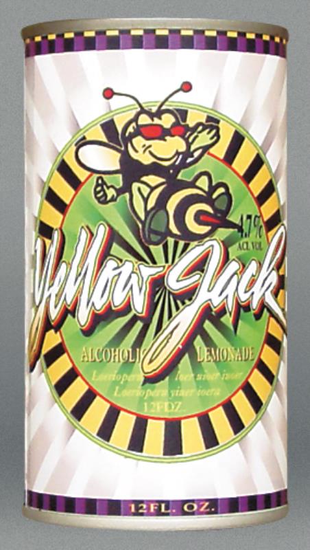 Yellow Jack Alcoholic Lemonade Test Can