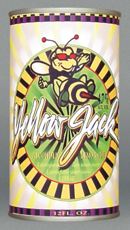 Yellow Jack Alcoholic Lemonade Test Can