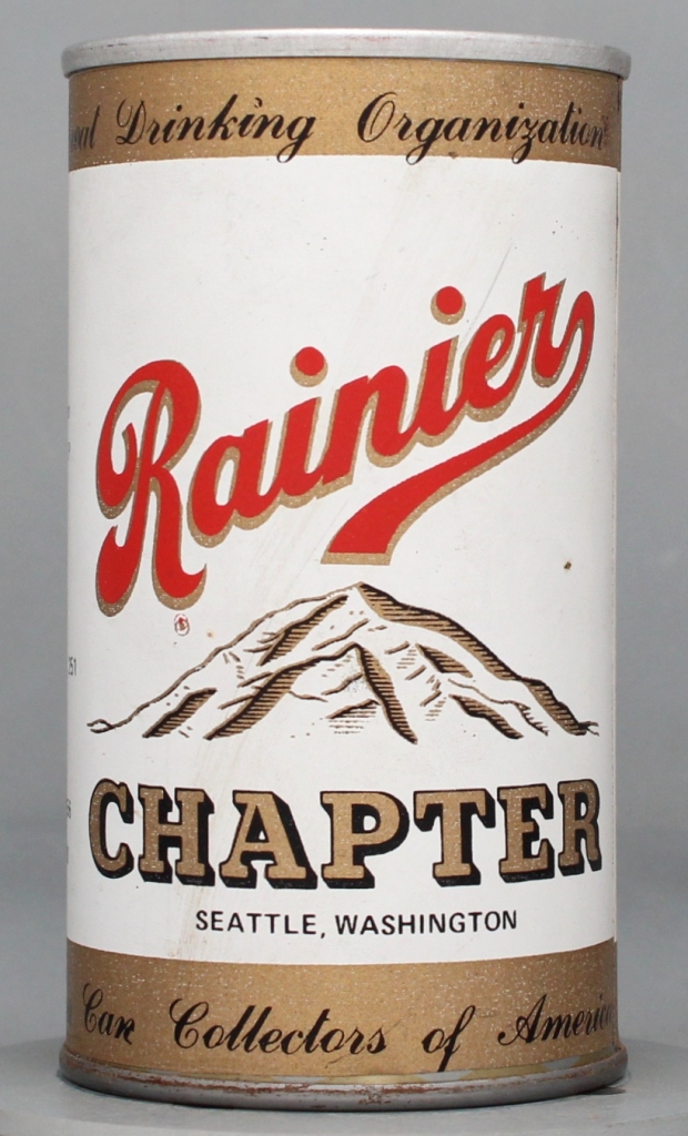 Rainier Chapter Not Specified 12 Oz Zip Top Can
