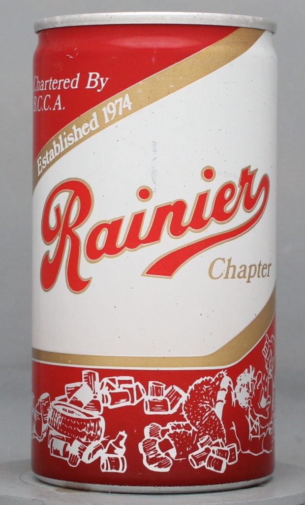 Rainier Chapter Not Specified 12 Oz Tab Top Can