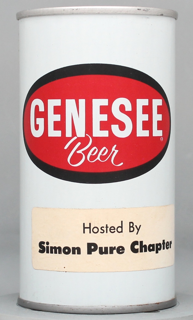 Simon Pure Chapter Beer 12 Oz Tab Top Can