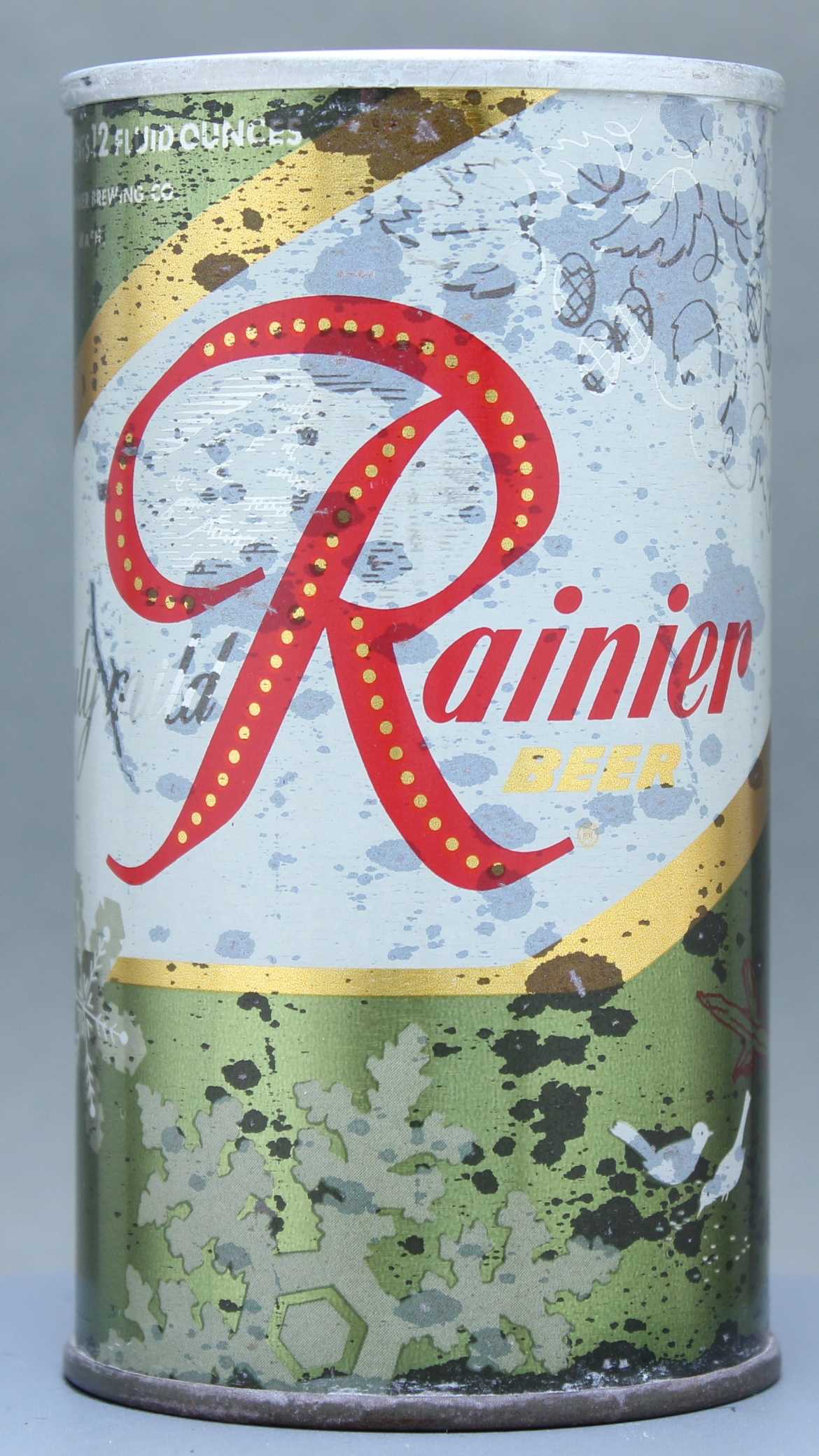 Rainier Beer 12 Oz 10-12 oz Can