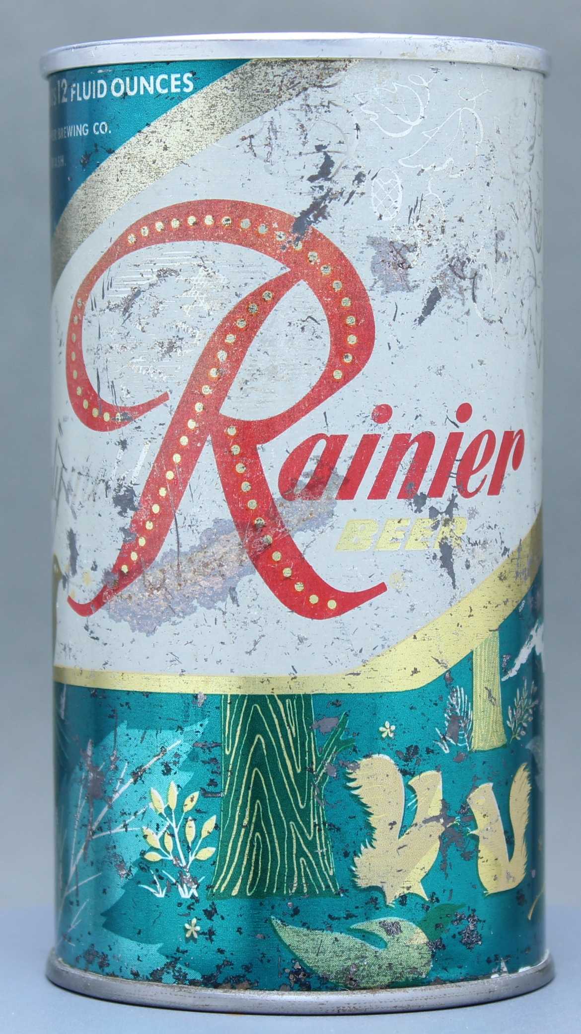 Rainier Beer 12 Oz 10-12 oz Can