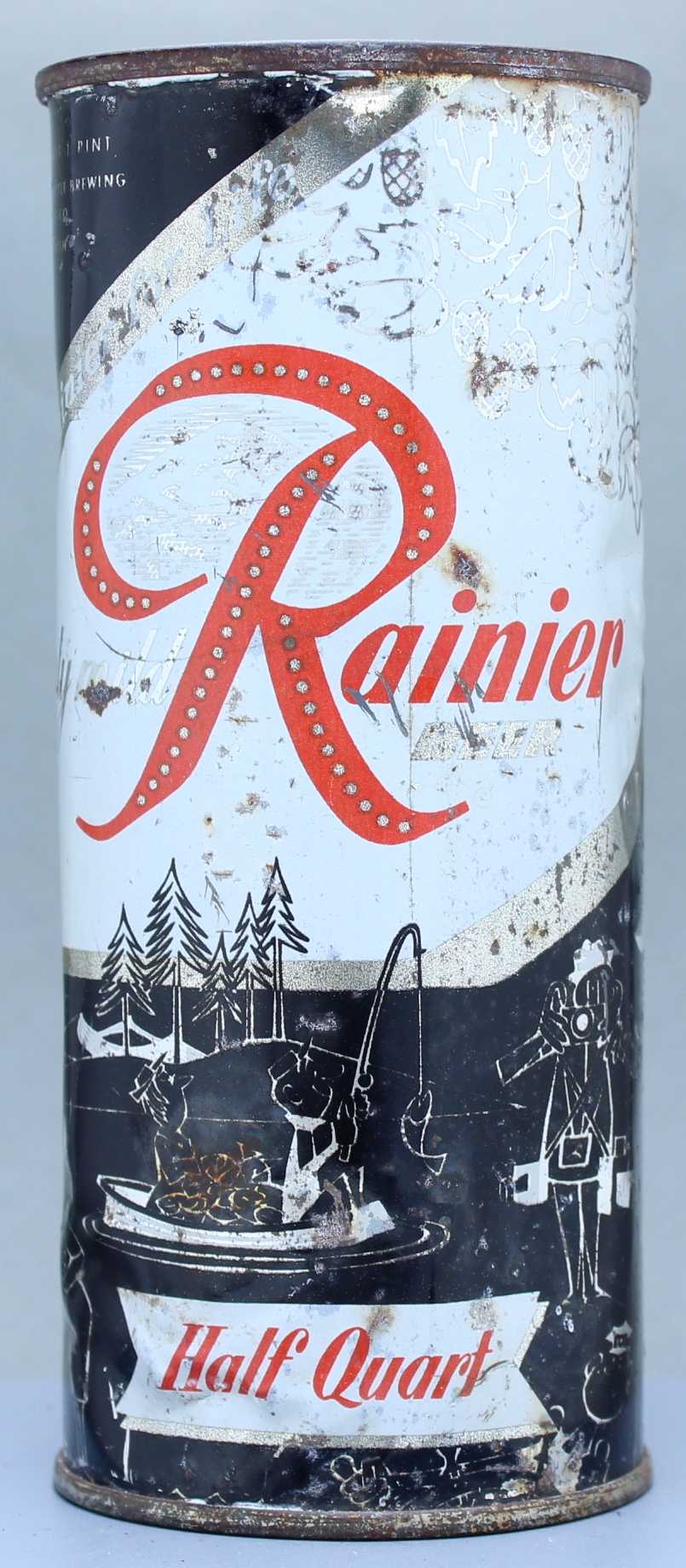 Rainier Beer Flat Top Can