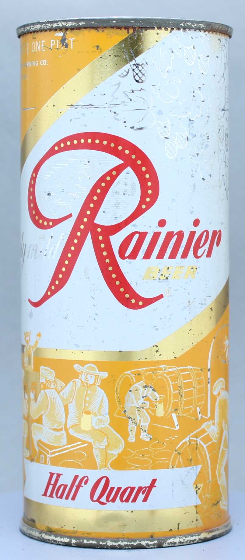 Rainier Beer Flat Top Can